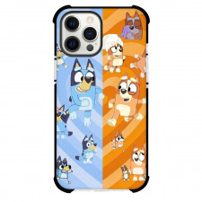 Bluey Phone Case For iPhone and Samsung Galaxy Devices - Bluey And Bingo Collage
