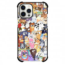 Bluey Phone Case For iPhone and Samsung Galaxy Devices - Characters Collage