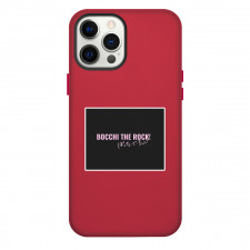 Bocchi The Rock Phone Case For iPhone Samsung Galaxy Pixel OnePlus Vivo Xiaomi Asus Sony Motorola Nokia - Bocchi The Rock Logo On Black Background Sticker