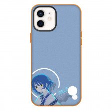 Bocchi The Rock Ryo Yamada Phone Case For iPhone Samsung Galaxy Pixel OnePlus Vivo Xiaomi Asus Sony Motorola Nokia - Ryo Yamada Anime Art On Blue Background