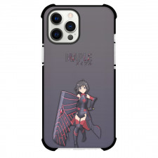 Bofuri I Don't Want to Get Hurt so I'll Max Out My Defense Maple Phone Case For iPhone Samsung Galaxy Pixel OnePlus Vivo Xiaomi Asus Sony Motorola Nokia - Maple Holding Large Shield Art