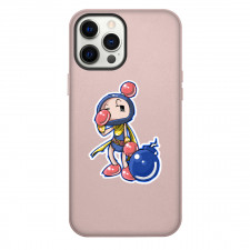 Bomberman Blue Phone Case For iPhone Samsung Galaxy Pixel OnePlus Vivo Xiaomi Asus Sony Motorola Nokia - Bomberman Blue Bomber Tired Sticker