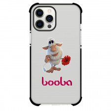 Booba Phone Case For iPhone Samsung Galaxy Pixel OnePlus Vivo Xiaomi Asus Sony Motorola Nokia - Booba Holding Flower Sticker