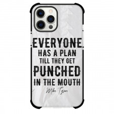 Mike Tyson Case For iPhone Samsung Galaxy Pixel OnePlus Vivo Xiaomi Asus Sony Motorola Nokia - Mike Tyson Quote Art Grey Background