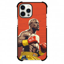 Floyd Mayweather Jr Case For iPhone Samsung Galaxy Pixel OnePlus Vivo Xiaomi Asus Sony Motorola Nokia - Floyd Mayweather Jr Cartoon Art Red Background
