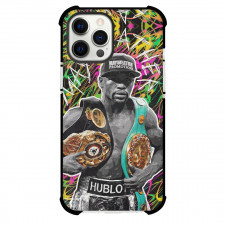 Floyd Mayweather Jr Case For iPhone Samsung Galaxy Pixel OnePlus Vivo Xiaomi Asus Sony Motorola Nokia - Floyd Mayweather Jr Pop Art Neon Sketch Background