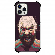 Tyson Fury Case For iPhone Samsung Galaxy Pixel OnePlus Vivo Xiaomi Asus Sony Motorola Nokia - Tyson Fury Mosaic Art Black Background