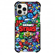 Brawl Stars Phone Case For iPhone Samsung Galaxy Pixel OnePlus Vivo Xiaomi Asus Sony Motorola Nokia - Brawl Stars Characters Sticker Collage Poster