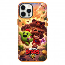Brawl Stars Phone Case For iPhone Samsung Galaxy Pixel OnePlus Vivo Xiaomi Asus Sony Motorola Nokia - Brawl Stars Epic Forest Chase Poster