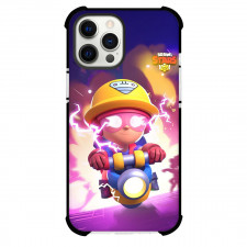 Brawl Stars Jacky Phone Case For iPhone Samsung Galaxy Pixel OnePlus Vivo Xiaomi Asus Sony Motorola Nokia - Brawl Stars Jacky Riding Hypercharged 3D Poster