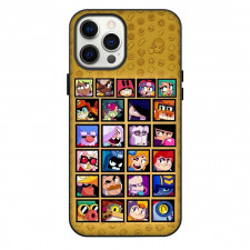 Brawl Stars Phone Case For iPhone Samsung Galaxy Pixel OnePlus Vivo Xiaomi Asus Sony Motorola Nokia - Brawl Stars Retro Brawler Portrait Grid Poster