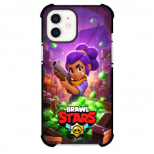 Brawl Stars Shelly Phone Case For iPhone Samsung Galaxy Pixel OnePlus Vivo Xiaomi Asus Sony Motorola Nokia - Shelly Emerald Mine Poster