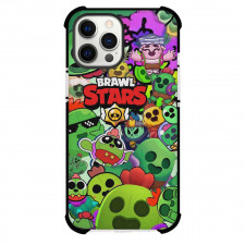 Brawl Stars Spike Phone Case For iPhone Samsung Galaxy Pixel OnePlus Vivo Xiaomi Asus Sony Motorola Nokia - Brawl Stars Spike Sticker Collage Poster