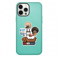 Bread Barbershop Phone Case For iPhone Samsung Galaxy Pixel OnePlus Vivo Xiaomi Asus Sony Motorola Nokia - Characters Fierce Portrait Series Sticker
