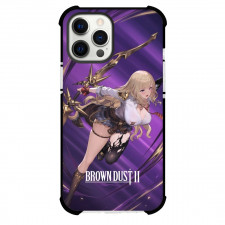 Brown Dust 2 Phone Case For iPhone Samsung Galaxy Pixel OnePlus Vivo Xiaomi Asus Sony Motorola Nokia - Eleaneer Attack Purple Background Wallpaper