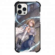 Brown Dust 2 Wilhelmina Phone Case For iPhone Samsung Galaxy Pixel OnePlus Vivo Xiaomi Asus Sony Motorola Nokia - Wilhelmina Side Pose Holding Weapon Poster