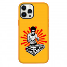 Bruce Lee Phone Case For iPhone Samsung Galaxy Pixel OnePlus Vivo Xiaomi Asus Sony Motorola Nokia - Bruce Lee DJ Grayscale Portrait