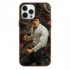 Bruce Lee Phone Case For iPhone Samsung Galaxy Pixel OnePlus Vivo Xiaomi Asus Sony Motorola Nokia - Bruce Lee Fierce Dragon Portrait