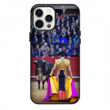 Bullfighters Phone Case For iPhone Samsung Galaxy Pixel OnePlus Vivo Xiaomi Asus Sony Motorola Nokia - Bullfighters Matador And Bull Staredown