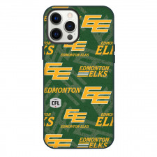 Edmonton Elks Phone Case For iPhone Samsung Galaxy Pixel OnePlus Vivo Xiaomi Asus Sony Motorola Nokia - Logo Wordmark Pattern Poster