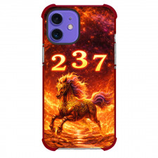 Chinese Zodiac Horse Sign Phone Case For iPhone Samsung Galaxy Pixel OnePlus Vivo Xiaomi Asus Sony Motorola Nokia - Horse Sign Primary Element Fire Lucky Number 2 3 and 7