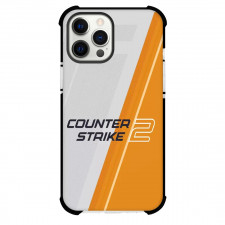 CS Go Case For iPhone Samsung Galaxy Pixel OnePlus Vivo Xiaomi Asus Sony Motorola Nokia - Counter Strike 2 Orange Background Poster Art