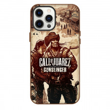 Call Of Juarez Phone Case For iPhone Samsung Galaxy Pixel OnePlus Vivo Xiaomi Asus Sony Motorola Nokia - Call Of Juarez Gunslinger Fierce Portrait Game Poster