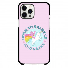 CareBears Cheer Bear Phone Case For iPhone and Samsung Galaxy Devices - Cheer Bear Born To Sparkle And Shine