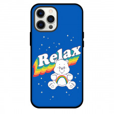 CareBears Cheer Bear Phone Case For iPhone and Samsung Galaxy Devices - Cheer Bear White Relax