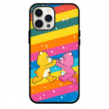 CareBears Phone Case For iPhone and Samsung Galaxy Devices - Cheer Bear And Funshine Bear High Five