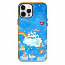 Care Bears Phone Case For iPhone Samsung Galaxy Pixel OnePlus Vivo Xiaomi Asus Sony Motorola Nokia - Care Bears Dream Castle Sky Scene Poster
