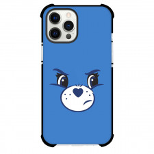 CareBears Grumpy Bear Phone Case For iPhone and Samsung Galaxy Devices - Grumpy Bear Smirk Avatar