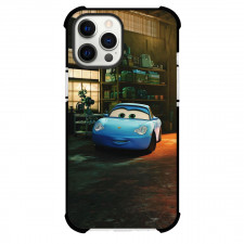 Disney Cars Sally Carrera Phone Case For iPhone Samsung Galaxy Pixel OnePlus Vivo Xiaomi Asus Sony Motorola Nokia - Sally Carrera Cars 3 Sally Talks to Lighting Scene Poster