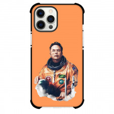 Elon Musk Phone Case For iPhone And Samsung Galaxy Devices - Avatar Orange Background
