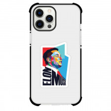 Elon Musk Phone Case For iPhone And Samsung Galaxy Devices - Side Portrait Mosaic Art