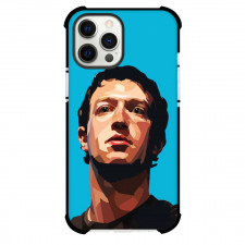 Mark Zuckerberg Phone Case For iPhone Samsung Galaxy Pixel OnePlus Vivo Xiaomi Asus Sony Motorola Nokia - Mark Zuckerberg Portrait Wpap Art