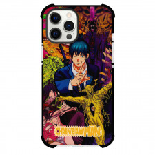 Chainsaw Man Aki Hayakawa Phone Case For iPhone And Samsung Galaxy Devices - Aki Hayakawa Portrait On Devil Background