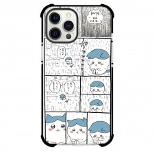Chiikawa Little Eight Cats Phone Case For iPhone Samsung Galaxy Pixel OnePlus Vivo Xiaomi Asus Sony Motorola Nokia - Chiikawa Look Too Sad and Cry Cat Frame