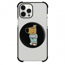Chill Guy Phone Case For iPhone Samsung Galaxy Pixel OnePlus Vivo Xiaomi Asus Sony Motorola Nokia - Chill Guy Portrait Black Background