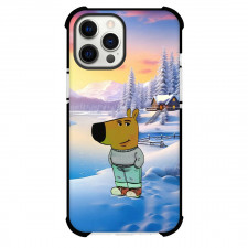 Chill Guy Phone Case For iPhone Samsung Galaxy Pixel OnePlus Vivo Xiaomi Asus Sony Motorola Nokia - Chill Guy Portrait Winter Background