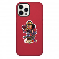 Clash of Clans Archer Queen Phone Case For iPhone Samsung Galaxy Pixel OnePlus Vivo Xiaomi Asus Sony Motorola Nokia - Archer Queen Standing Sticker