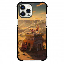 Clash of Clans Barbarian Phone Case For iPhone Samsung Galaxy Pixel OnePlus Vivo Xiaomi Asus Sony Motorola Nokia - Barbarian Fighting Poster