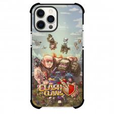 Clash of Clans Phone Case For iPhone Samsung Galaxy Pixel OnePlus Vivo Xiaomi Asus Sony Motorola Nokia - Clash of Clans Fan Art Retro Poster