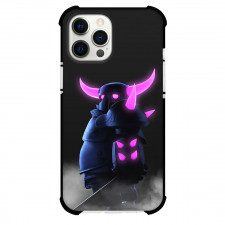 Clash of Clans Pekka Phone Case For iPhone Samsung Galaxy Pixel OnePlus Vivo Xiaomi Asus Sony Motorola Nokia - Pekka Standing On Dark Background