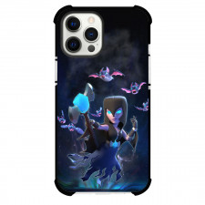 Clash of Clans Witch Queen Phone Case For iPhone Samsung Galaxy Pixel OnePlus Vivo Xiaomi Asus Sony Motorola Nokia - Witch Queens Illustration Art On Dark Background