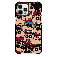 Crayon Shin-chan Phone Case For iPhone Samsung Galaxy Pixel OnePlus Vivo Xiaomi Asus Sony Motorola Nokia - Crayon Shin-chan Emotions Collage