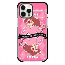 Crayon Shin-chan Misae Nohara Phone Case For iPhone Samsung Galaxy Pixel OnePlus Vivo Xiaomi Asus Sony Motorola Nokia - Misae Nohara Card Layout