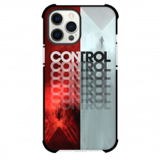 Control Phone Case For iPhone Samsung Galaxy Pixel OnePlus Vivo Xiaomi Asus Sony Motorola Nokia - Control Logo Blur Effect Art Poster