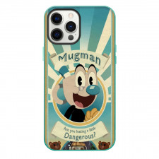 Cuphead Phone Case For iPhone Samsung Galaxy Pixel OnePlus Vivo Xiaomi Asus Sony Motorola Nokia - Cuphead Are You Feeling A Little Dangerous Phrase Poster