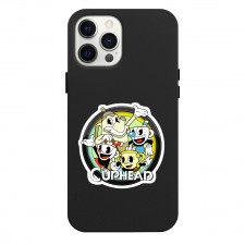 Cuphead Phone Case For iPhone Samsung Galaxy Pixel OnePlus Vivo Xiaomi Asus Sony Motorola Nokia - Cuphead Characters Series Logo Sticker